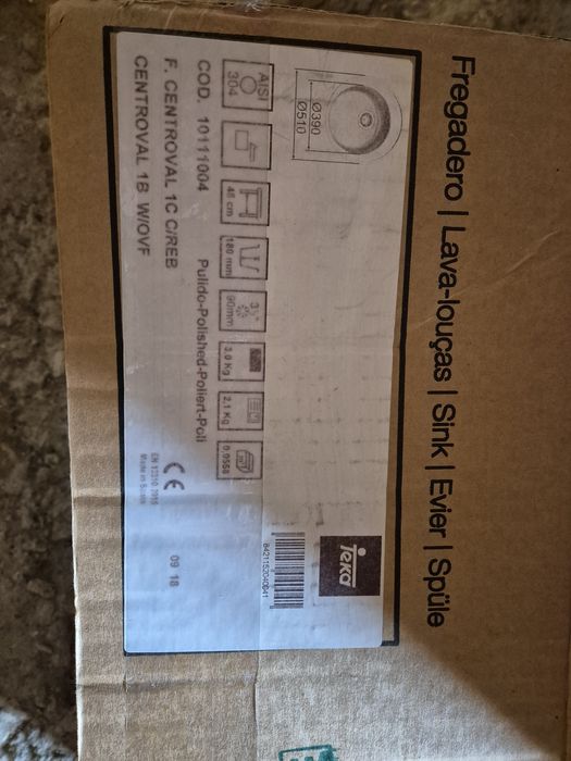 Lava-louça Teka Novo.