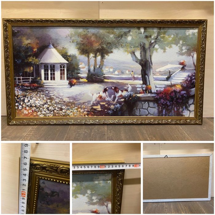 Картини місто, пейзаж , абстракція, великий розмір 60*110 см