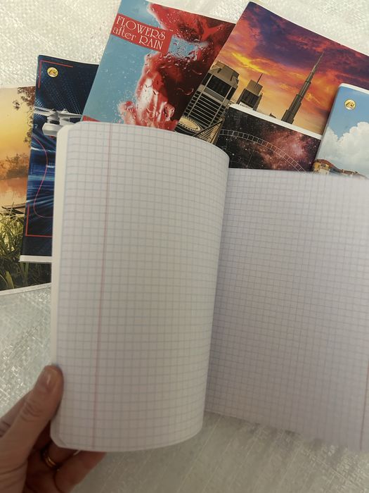 Зошити в клітинку 96 аркушів