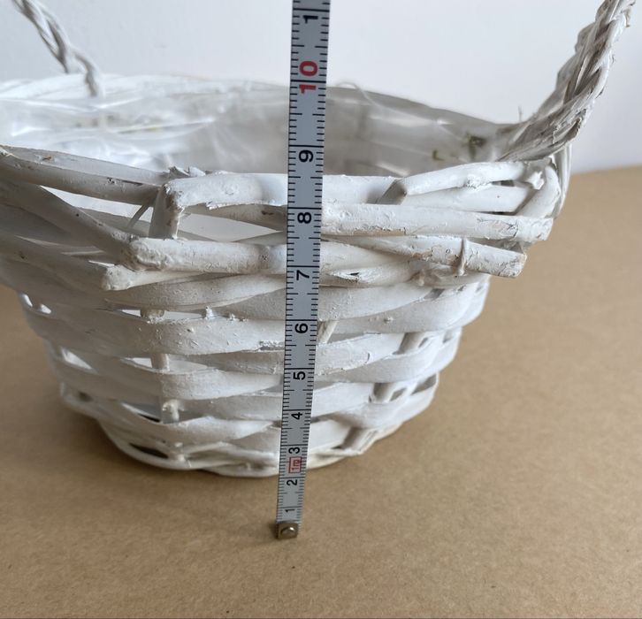 Akcesoria florystyczne, koszyk wiklinowy