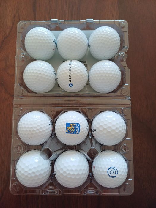 12 Bolas de golf Titleist