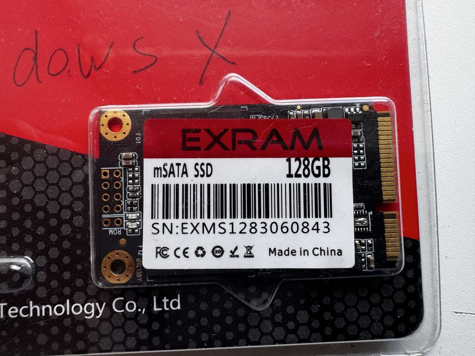 Нові mSATA SSD 128GB Exram та Walram