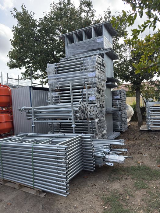 Palete porta escoras galvanizada desmontavel