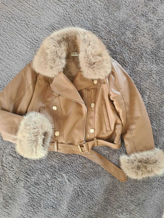 ramoneska z futerkiem