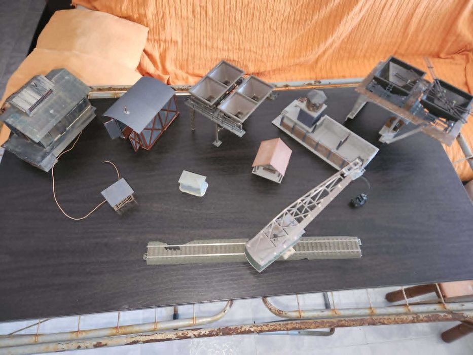 Terminal de carvão á escala de 1/87, para Modelismo
