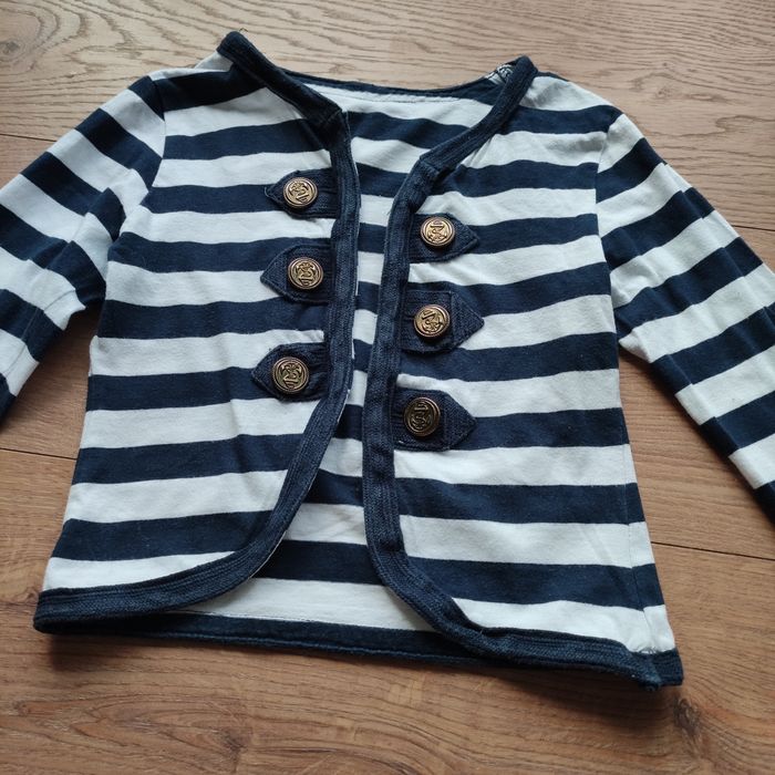 Marynarskie bolerko , 5-6 lat.