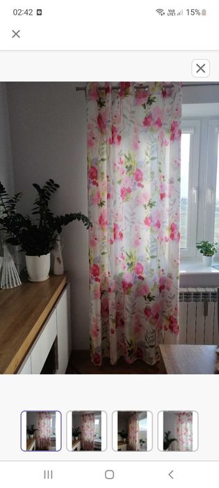 Zaslony w kwiatowy print