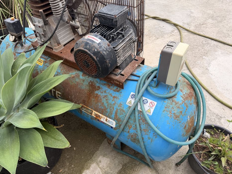 Compressor em perfeitas condições