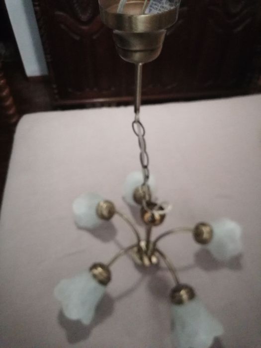 Candeeiro tipo Holandês 5 lâmpadas