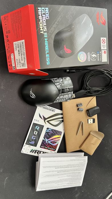 игровая мышь asus rog gladius III wierless
