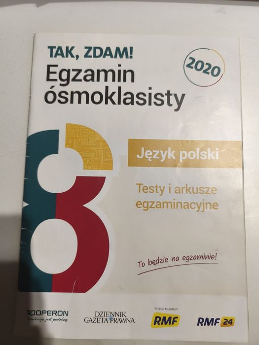 Pakiet - Tak, Zdam! Egzamin ośmioklasisty.