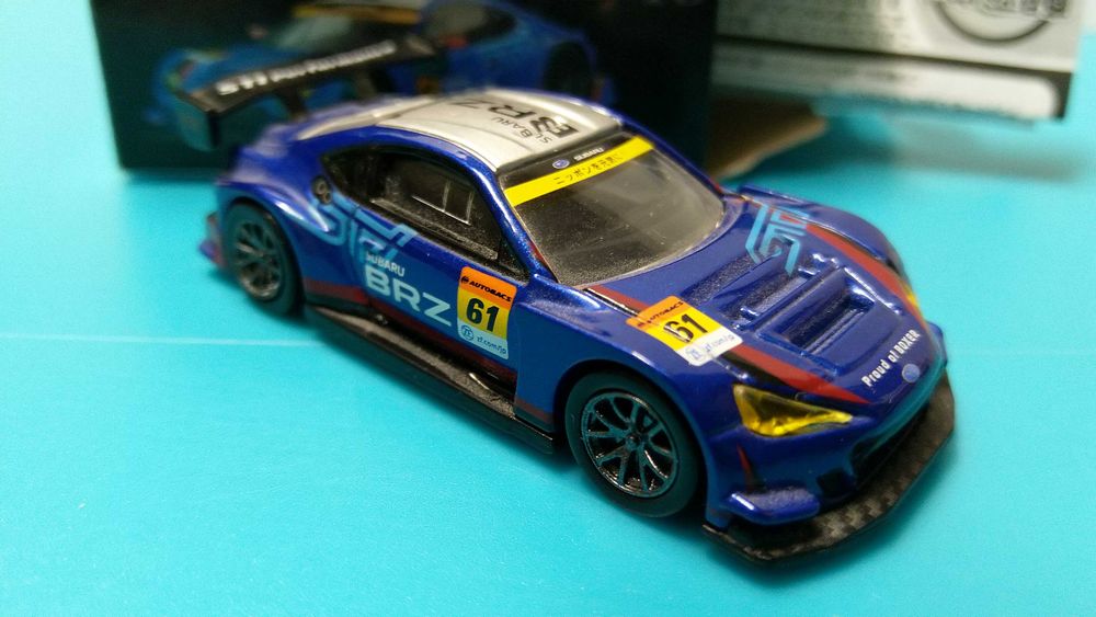 Subaru BRZ R&D sport #61 - Miniatura escala 1/60 Tomica Premium ref18