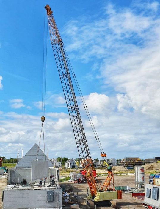 Dzwig kratowy Sany scc500 koparka