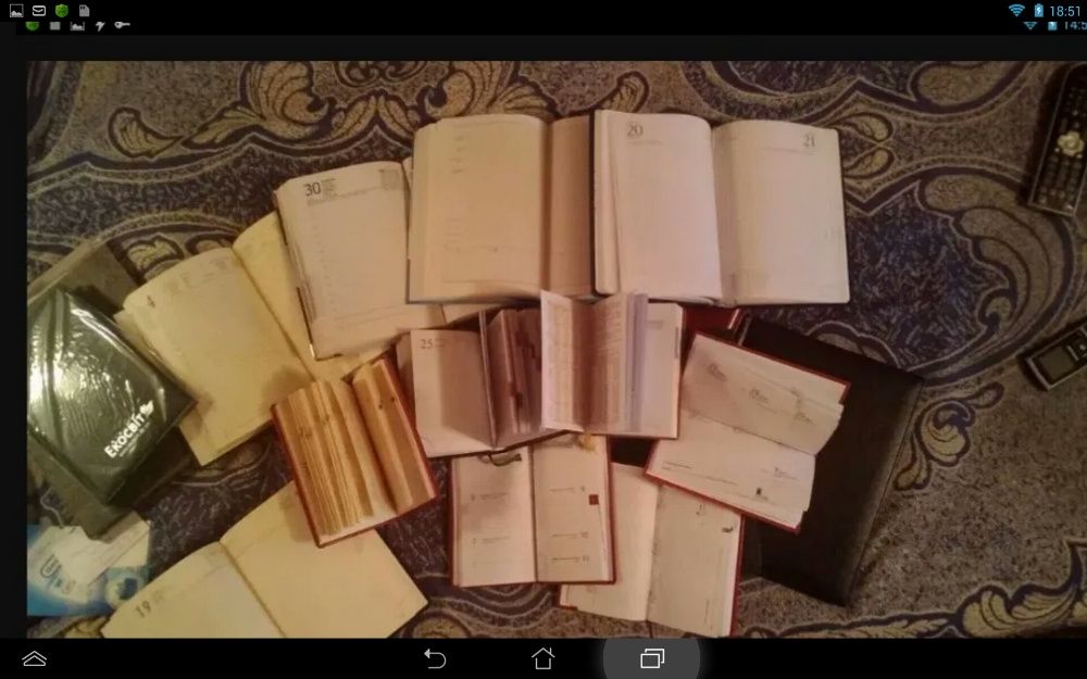 Визитницы, блокноты, ежедневники.