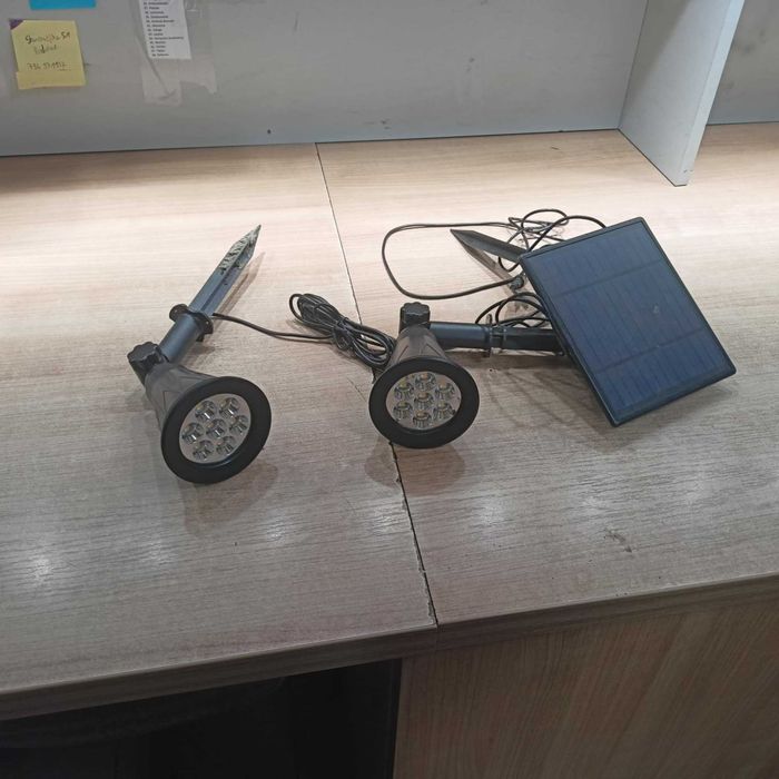 2szt lampki solarne mocne światło