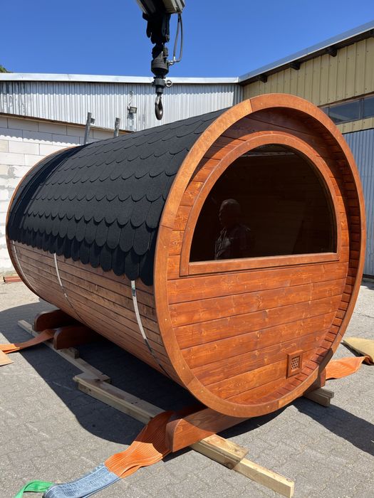 Sauna Ogrodowa 290 cm z Przedsionkiem