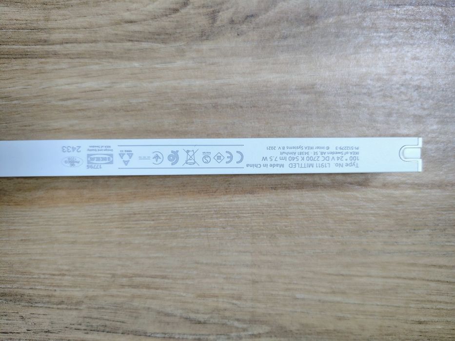 Listwa oświetleniowa Ikea Mittled 80cm