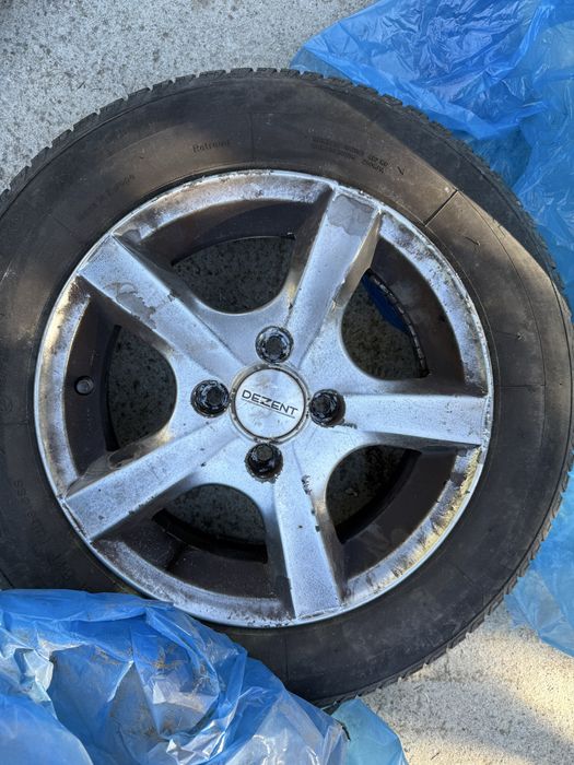 Alufelgi R14 4x100 + opony 165/70 R14 komplet 4 szt.