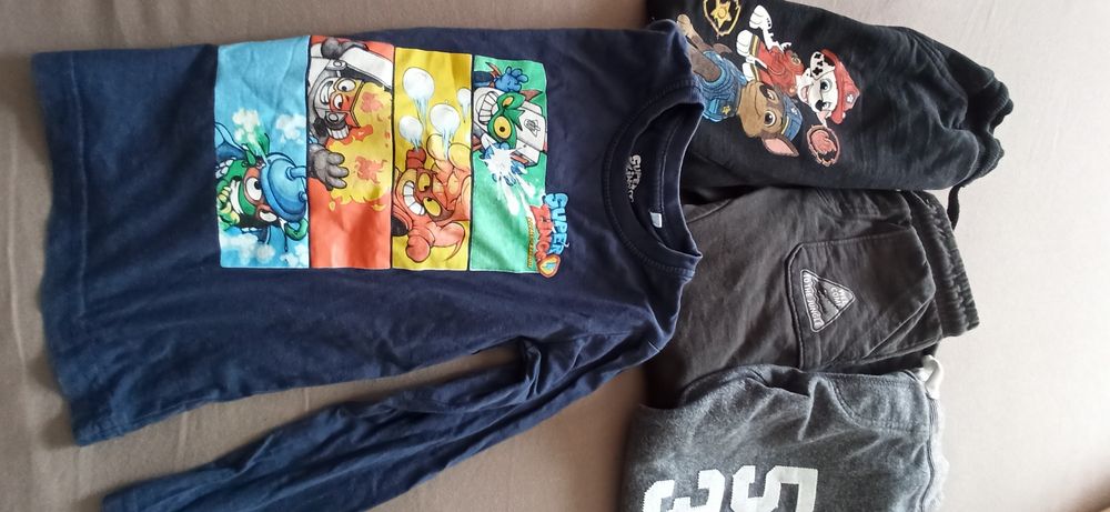 Strazaka sprzedana cena obnizona na 60 Zestaw dla chłopca długi krótki