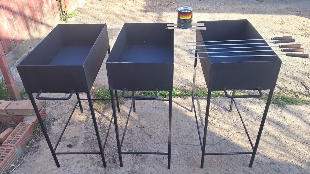 Мангал 60×35 пофарбований термо фарбой