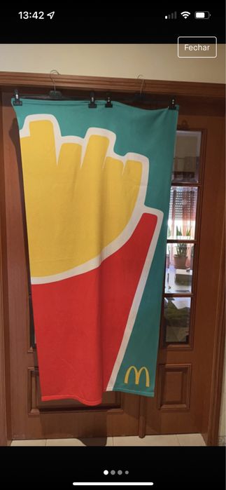 Toalhas de praia MacDonald’s