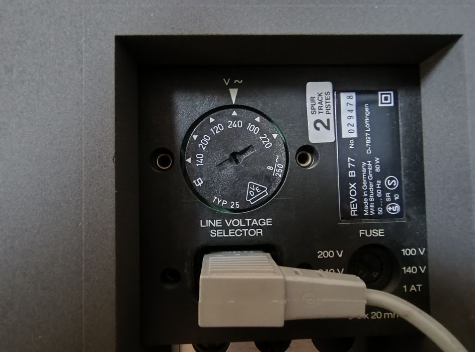 Magnetofon Revox B77 2 ścieżkowy po remoncie rezerwacja do 15.0102026