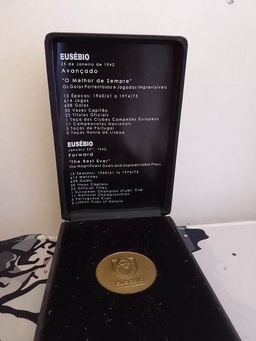 Moeda Comemorativa Eusébio446591567419166721