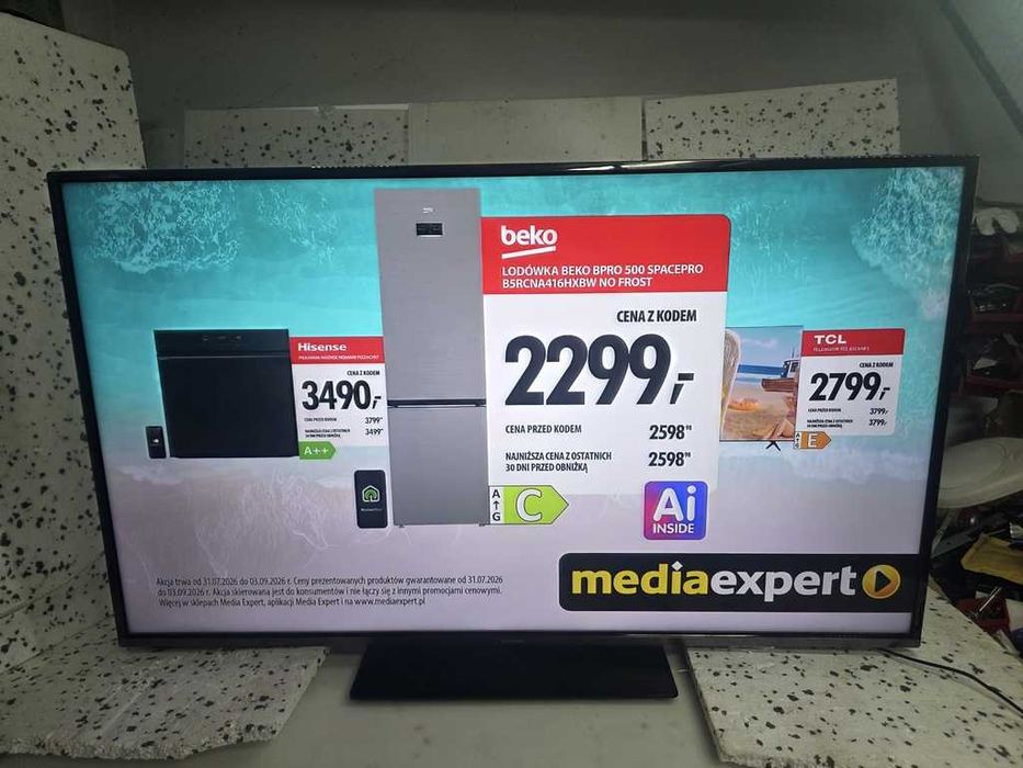 TV Led PANASONIC 55 cali 4 k uhd - Smart -Dvbt2- hevc