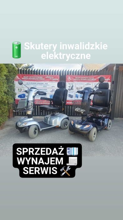 Skuter inwalidzki elektryczny Invacare Orion. Wózek drogowy. Zobacz