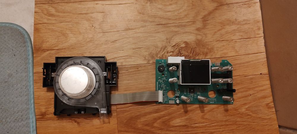 Programator Wyświetlacz Pralka Electrolux EWT1062TDW Moduł sterowania