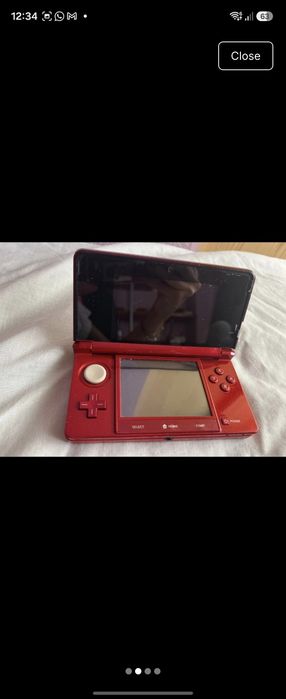 Nintendo 3DS Vermelha modificada