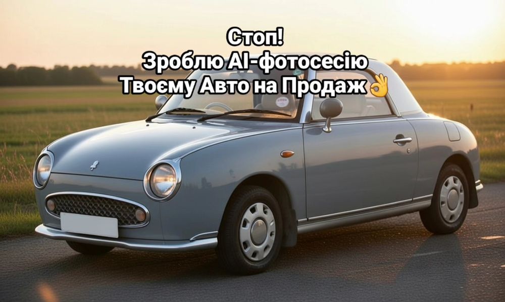 AI-фотосесія для продажу автомобіля