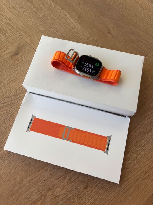 Idealny Apple Watch Ultra 49 mm Titanium CELLULAR GPS PERFEKCYJNY!
