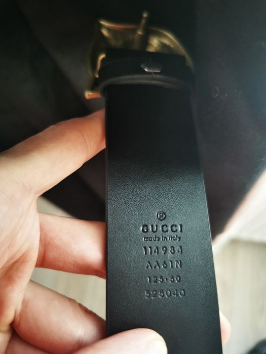 Pasek Gucci feline tiger 125