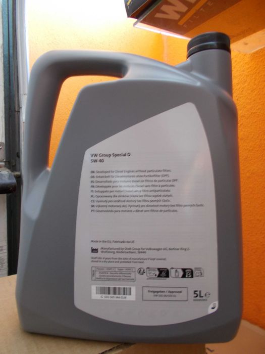 Volkswagen Special D 5w-40 ( 5 Lt )