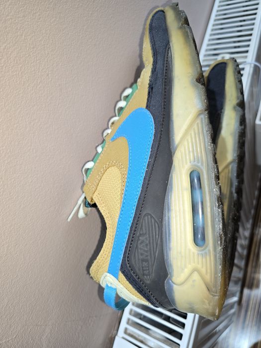 Buty Nike Air Max Terrascape 90 Wheat Gold Blue Lightning Męskie ...