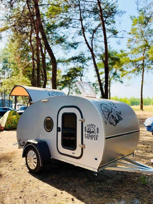 Причіп капля, кемпер, автобудинок, прицеп капля, teardrop camper