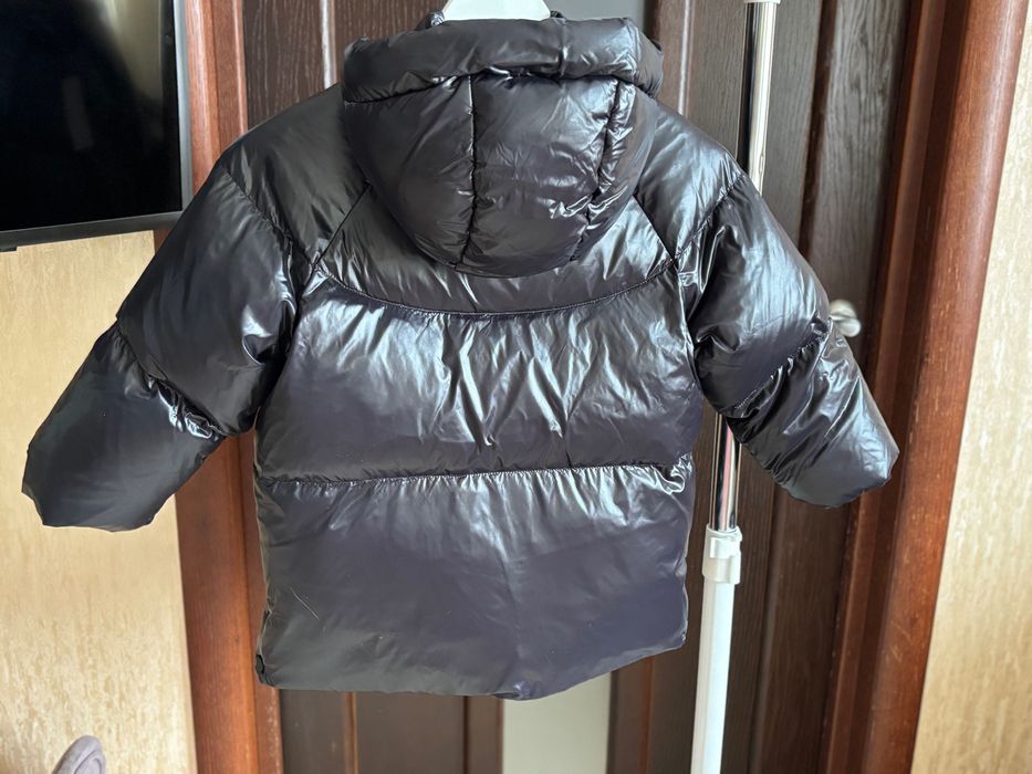 Пуховик блискучий Zara 6 років/116 см