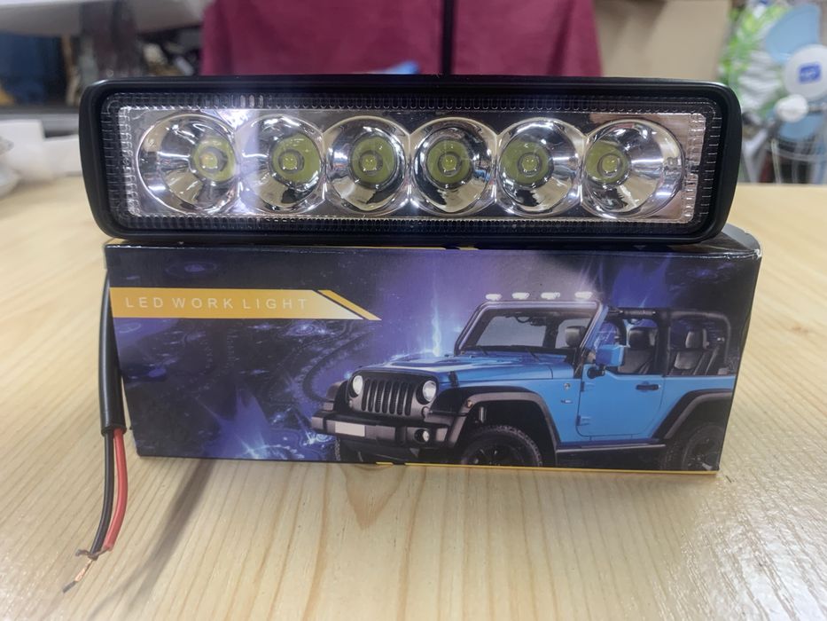 ЛЕД балка, фара, додаткове освітлення D4 18 Вт, 12 в