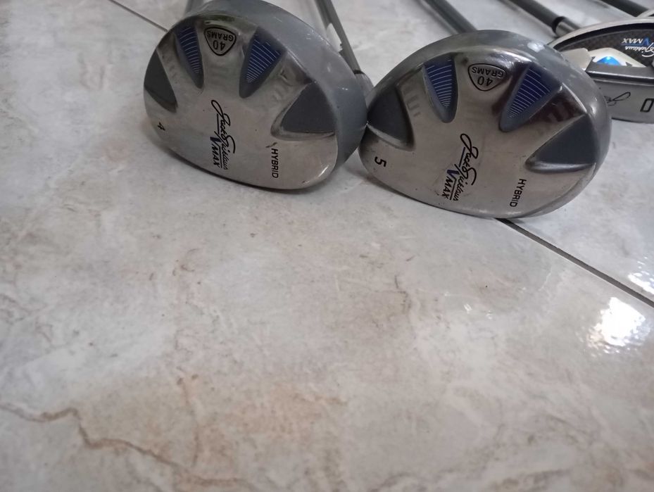 Paço de golfe e saco