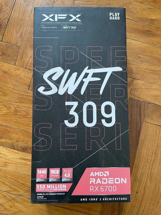 Відеокарта XFX Radeon RX 6700 10gb (Краща за RTX 4060)