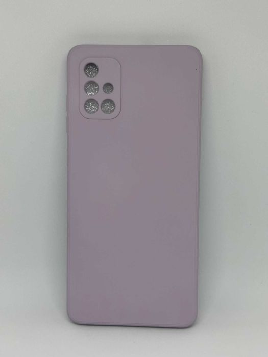 Samsung A71 Etui Case Obudowa Blady Fiolet Silikonowa kod 1392