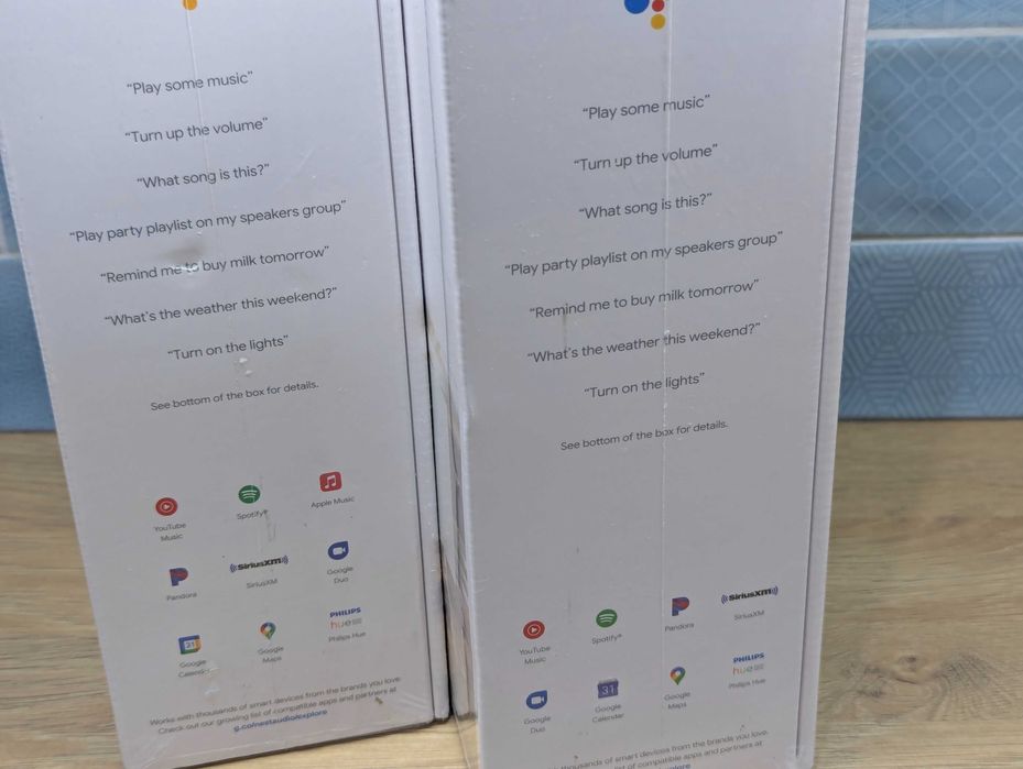 Розумна колонка Google Nest audio колір Chalk USA