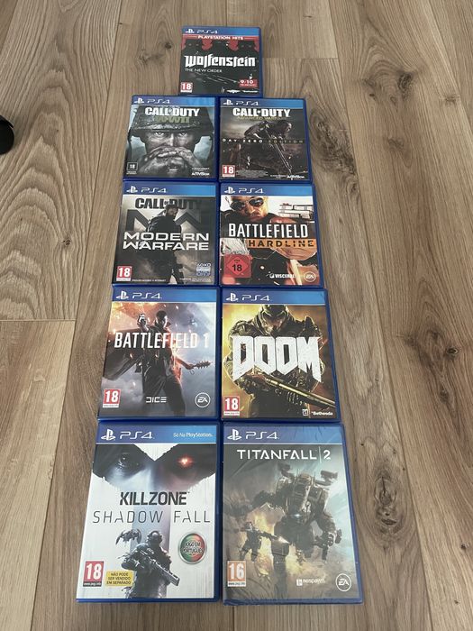 Vendo lote jogos ps4