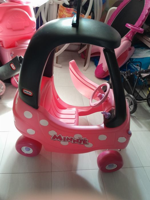 Little tikes jeździk Autko różowe