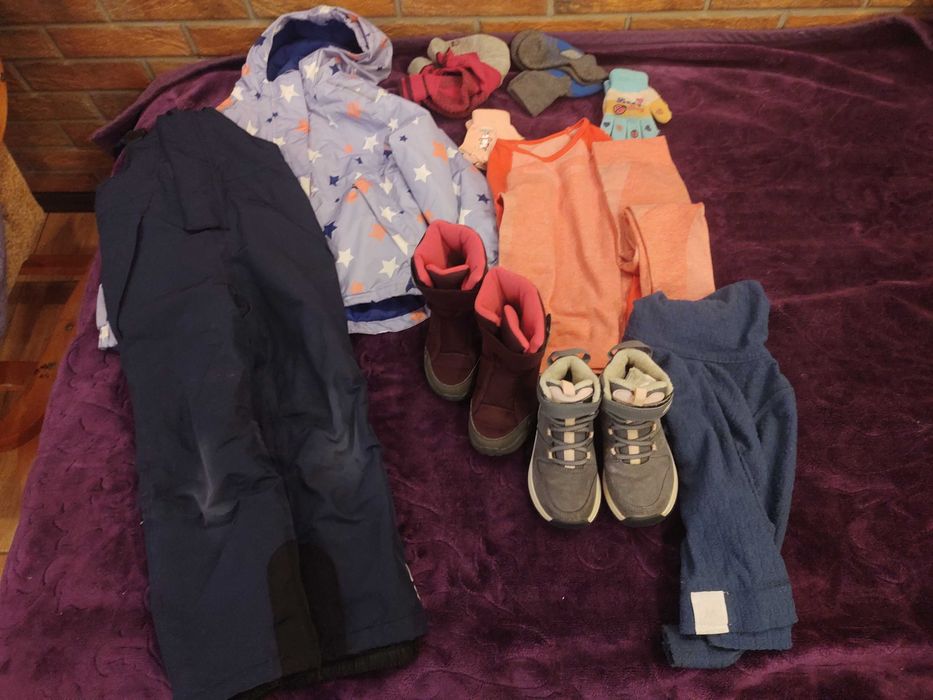 Zestaw zimowy z butami