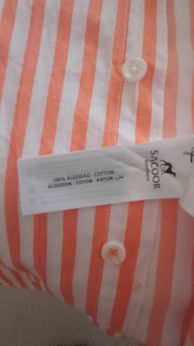 Camisa Homem  - Sacoor - Tamanho M (Coleção Verão)