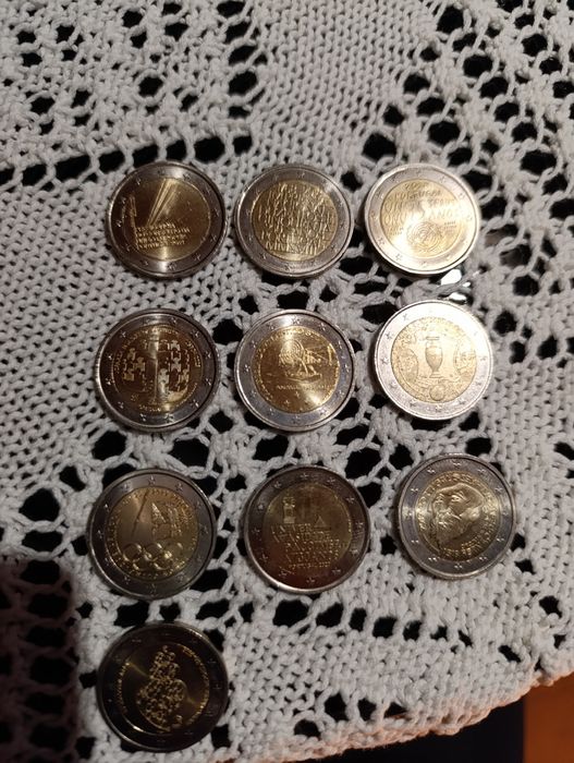 Moedas de 2 euros comemorativas de Portugal