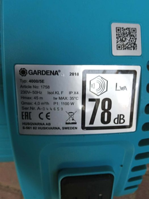 Pompa Gardena 4000/5 E