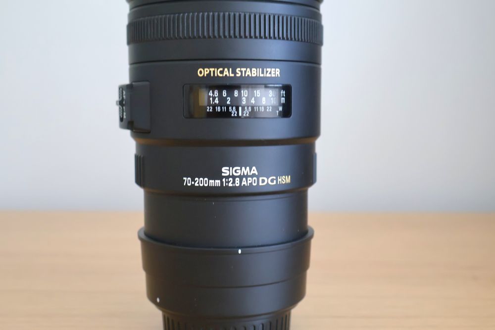 Sigma 70-200mm F/2.8 APO EX DG OS HSM - Canon EF